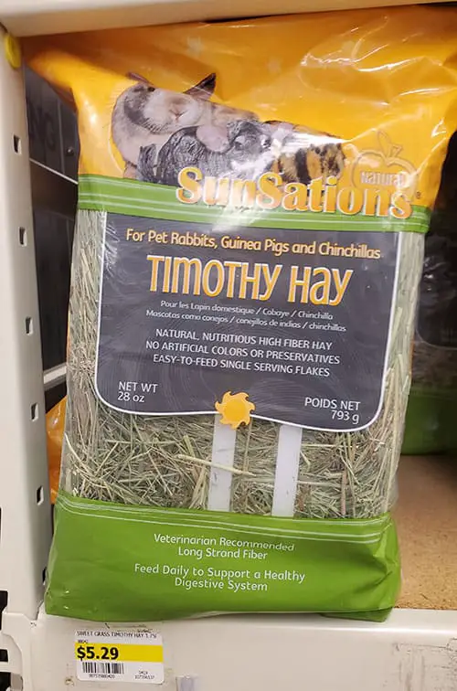 Timothy Hay for Rabbit Bedding